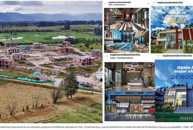 Del lujo a la crisis: este es el exclusivo condominio que no se ha terminado de construir a las afueras de Bogotá y que quebró a decenas de familias