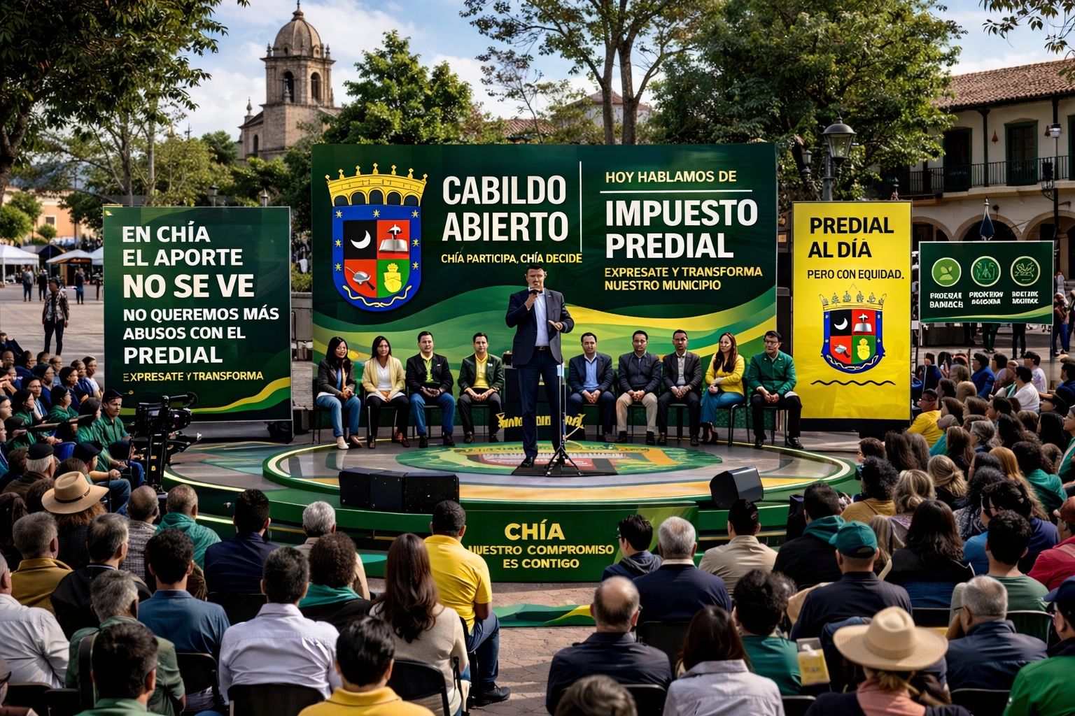 Crónica de la participación ciudadana y su resistencia frente al cabildo abierto que en Chía buscan silenciar