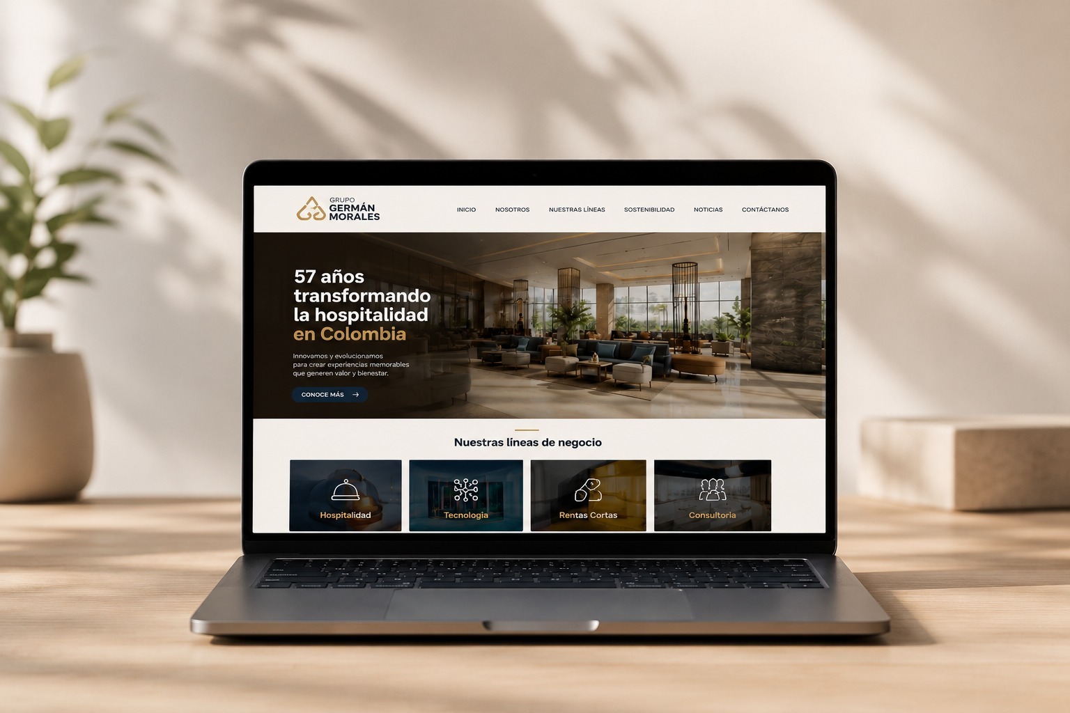 Grupo Germán Morales estrena web alineada con las nuevas tendencias del turismo
